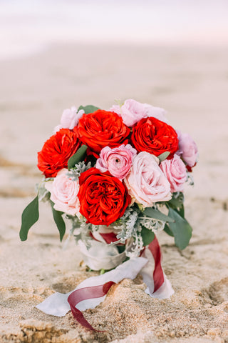 Brides Nosegay Wedding Bouquet (Popular) | Hawaii Beach Weddings & Elopements | Married with Aloha, LLC