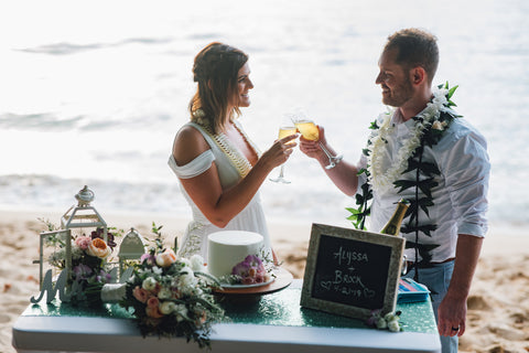 "A Fairy Tale Wedding" Wedding Package | Hawaii Beach Weddings & Elopements | Married with Aloha, LLC