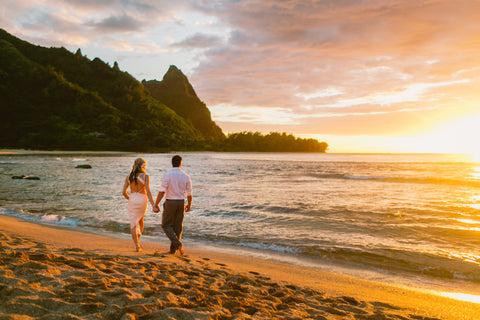 Tunnels Beach | North Kauai | Hawaii Beach Weddings & Elopements | Married with Aloha, LLC