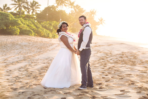 Sunset Beach | Oahu | Hawaii Beach Weddings & Elopements | Married with Aloha, LLC