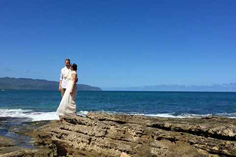Papa'iloa Beach | Oahu | Hawaii Beach Weddings & Elopements | Married with Aloha, LLC
