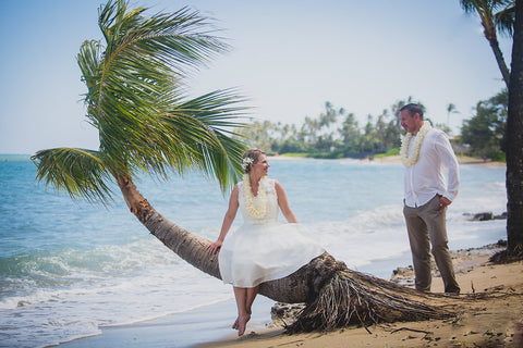 Wai'alae Beach Park | Oahu | Hawaii Beach Weddings & Elopements | Married with Aloha, LLC