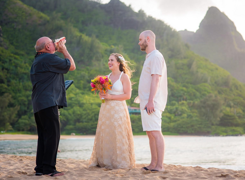 "Just The Two Of Us" Elopement Package | Hawaii Beach Weddings & Elopements | Married with Aloha, LLC