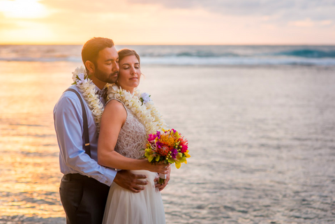 "Just The Two Of Us" Elopement Package | Hawaii Beach Weddings & Elopements | Married with Aloha, LLC