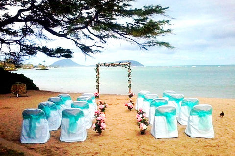 Wai'alae Beach Park | Oahu | Hawaii Beach Weddings & Elopements | Married with Aloha, LLC