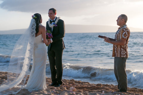 Maluaka Beach | South Maui | Hawaii Beach Weddings & Elopements | Married with Aloha, LLC
