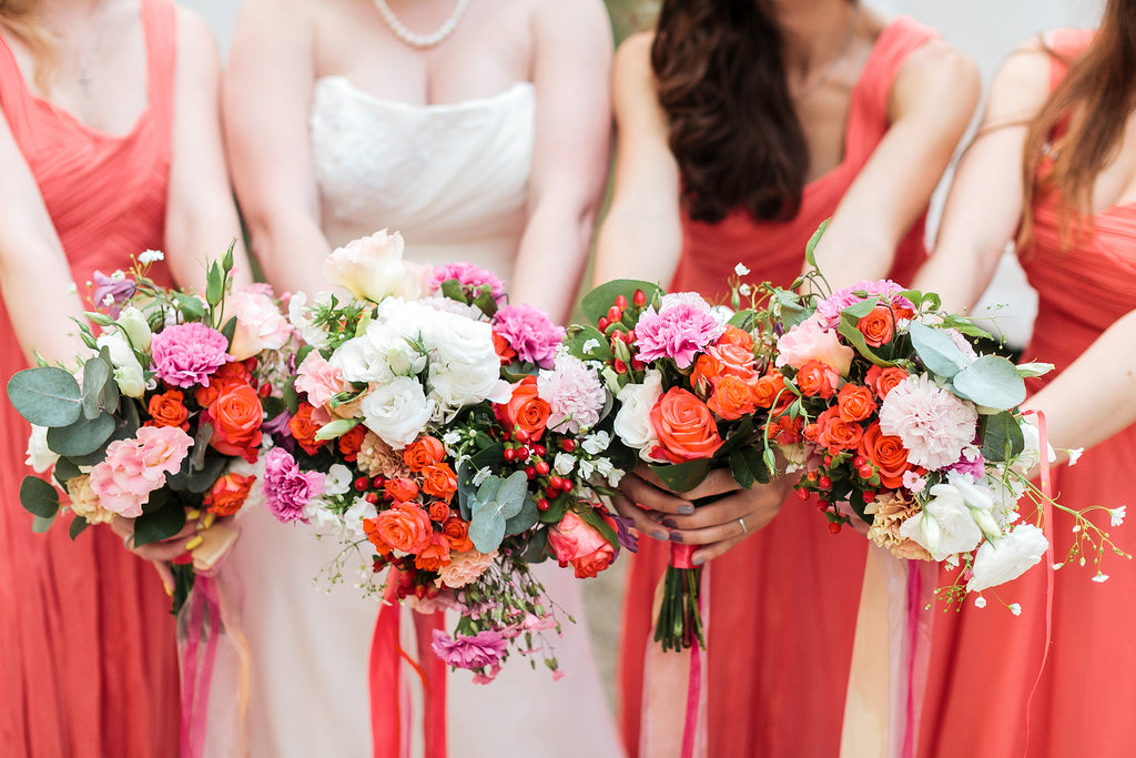 Maid of Honor Matching Wedding Bouquet | Hawaii Beach Weddings & Elopements | Married with Aloha, LLC