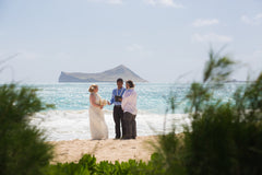 Connie & John Elope on Oahu's Windward Coast!