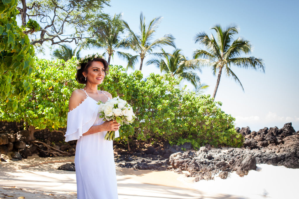 maui beach wedding dresses 8 Things to Know When Planning an Elopement on Maui