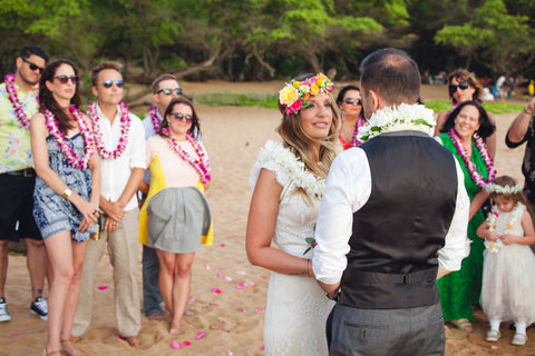 "Love & Laughter" Wedding Package | Hawaii Beach Weddings & Elopements | Married with Aloha, LLC