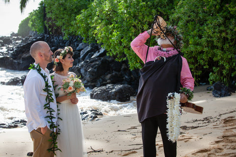 "A Fairy Tale Wedding" Wedding Package | Hawaii Beach Weddings & Elopements | Married with Aloha, LLC