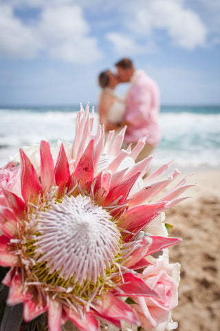 Brides Nosegay Wedding Bouquet (Popular) | Hawaii Beach Weddings & Elopements | Married with Aloha, LLC