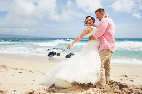 🌺 Oneloa Bay | West Maui | Hawaii Beach Weddings & Elopements | Married with Aloha, LLC