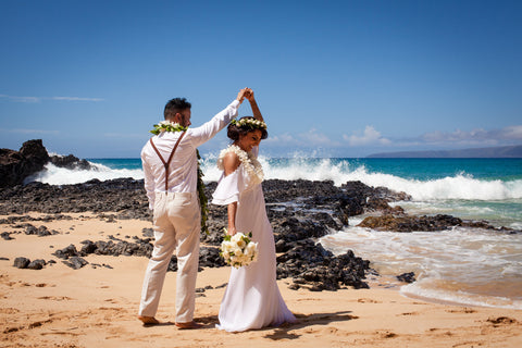 "A Fairy Tale Wedding" Wedding Package | Hawaii Beach Weddings & Elopements | Married with Aloha, LLC