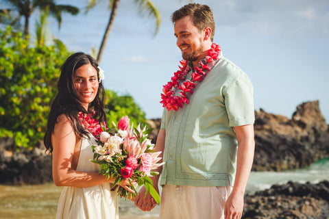 Brides Nosegay Wedding Bouquet (Popular) | Hawaii Beach Weddings & Elopements | Married with Aloha, LLC