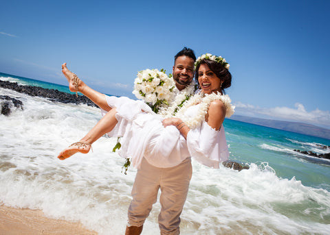 "Just The Two Of Us" Elopement Package | Hawaii Beach Weddings & Elopements | Married with Aloha, LLC