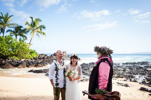 "A Fairy Tale Wedding" Wedding Package | Hawaii Beach Weddings & Elopements | Married with Aloha, LLC