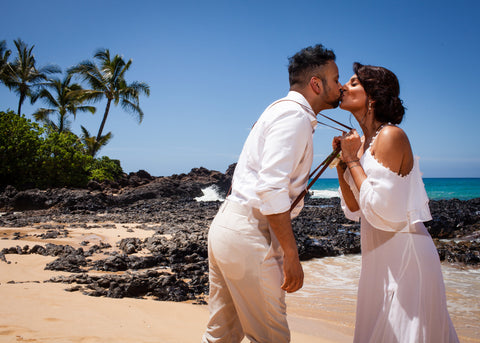 "A Fairy Tale Wedding" Wedding Package | Hawaii Beach Weddings & Elopements | Married with Aloha, LLC