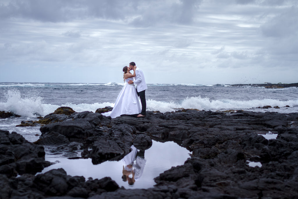 black beach wedding dresses Punalu'u Black Sand Beach Wedding Location, Big Island, HAWAII – Married with Aloha, Hawaii