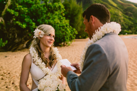 "Just The Two Of Us" Elopement Package | Hawaii Beach Weddings & Elopements | Married with Aloha, LLC