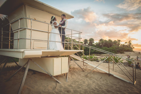 Sunset Beach | Oahu | Hawaii Beach Weddings & Elopements | Married with Aloha, LLC