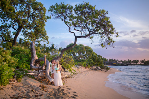 🌺 Kukio Beach | North Kona | Hawaii Beach Weddings & Elopements | Married with Aloha, LLC