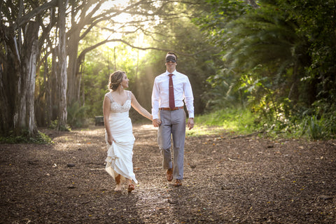 A "First Look" Photoshoot | Hawaii Beach Weddings & Elopements | Married with Aloha, LLC