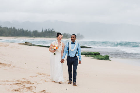 "Just The Two Of Us" Elopement Package | Hawaii Beach Weddings & Elopements | Married with Aloha, LLC