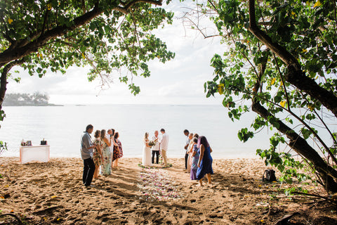 "I Do For Two" Elopement Package | Hawaii Beach Weddings & Elopements | Married with Aloha, LLC