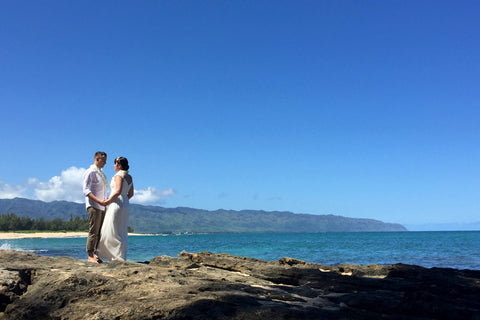 Papa'iloa Beach | Oahu | Hawaii Beach Weddings & Elopements | Married with Aloha, LLC