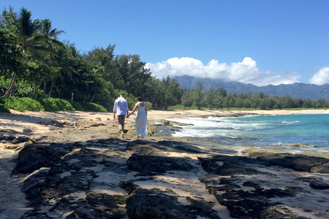 Papa'iloa Beach | Oahu | Hawaii Beach Weddings & Elopements | Married with Aloha, LLC