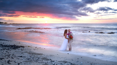 "I Do For Two" Elopement Package | Hawaii Beach Weddings & Elopements | Married with Aloha, LLC