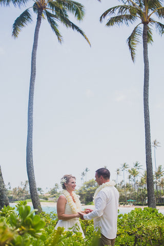 Wai'alae Beach Park | Oahu | Hawaii Beach Weddings & Elopements | Married with Aloha, LLC