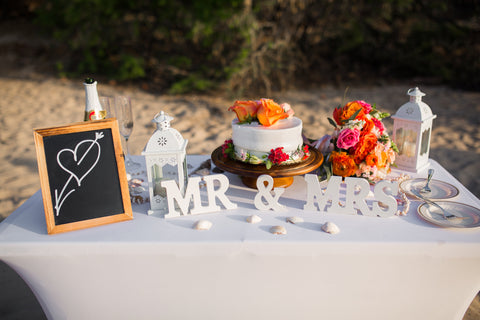 Ceremony Cake | Hawaii Beach Weddings & Elopements | Married with Aloha, LLC