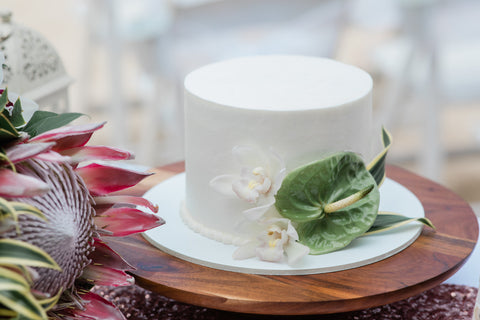 Ceremony Cake | Hawaii Beach Weddings & Elopements | Married with Aloha, LLC