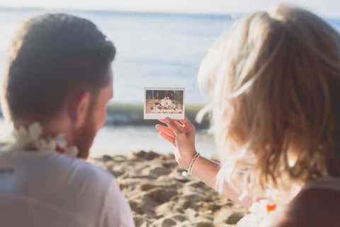 A Polaroid Moment | Hawaii Beach Weddings & Elopements | Married with Aloha, LLC