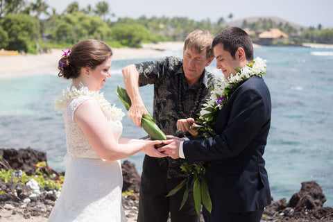 "Love & Laughter" Wedding Package | Hawaii Beach Weddings & Elopements | Married with Aloha, LLC