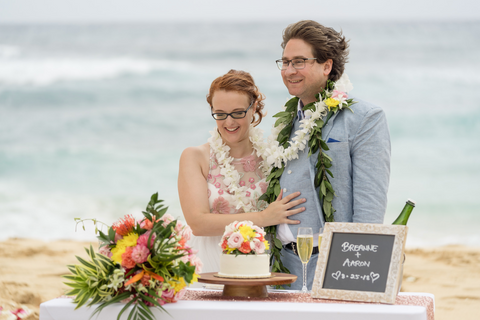 "A Fairy Tale Wedding" Wedding Package | Hawaii Beach Weddings & Elopements | Married with Aloha, LLC