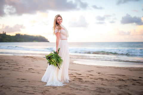 🌺 Hanalei Bay | North Kauai | Hawaii Beach Weddings & Elopements | Married with Aloha, LLC