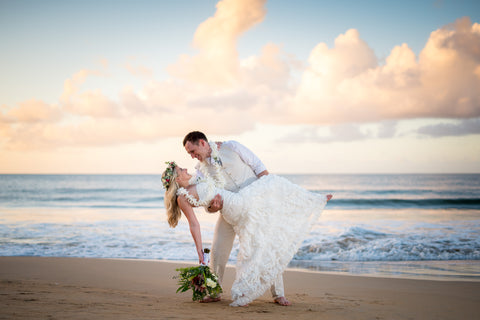 "Just The Two Of Us" Elopement Package | Hawaii Beach Weddings & Elopements | Married with Aloha, LLC