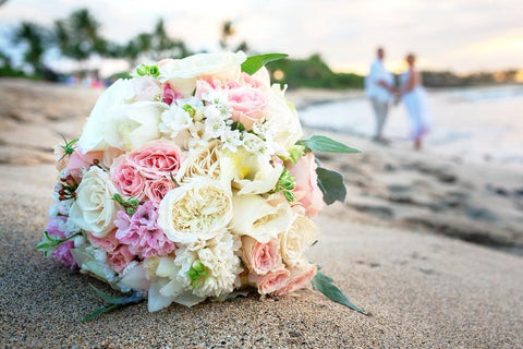 Brides Nosegay Wedding Bouquet (Popular) | Hawaii Beach Weddings & Elopements | Married with Aloha, LLC