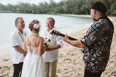 "I Do For Two" Elopement Package | Hawaii Beach Weddings & Elopements | Married with Aloha, LLC