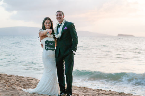 Maluaka Beach | South Maui | Hawaii Beach Weddings & Elopements | Married with Aloha, LLC