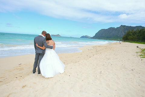 🌺 Waimanalo Bay | Oahu | Hawaii Beach Weddings & Elopements | Married with Aloha, LLC