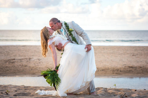 🌺 Hanalei Bay | North Kauai | Hawaii Beach Weddings & Elopements | Married with Aloha, LLC